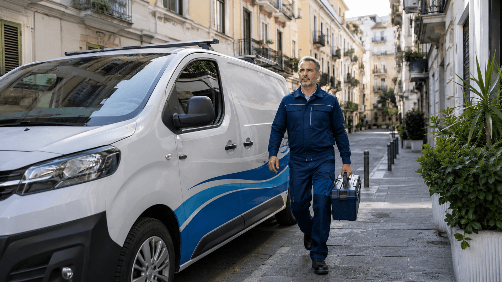 FAQ idraulico Napoli - immagine realistica del servizio idraulico